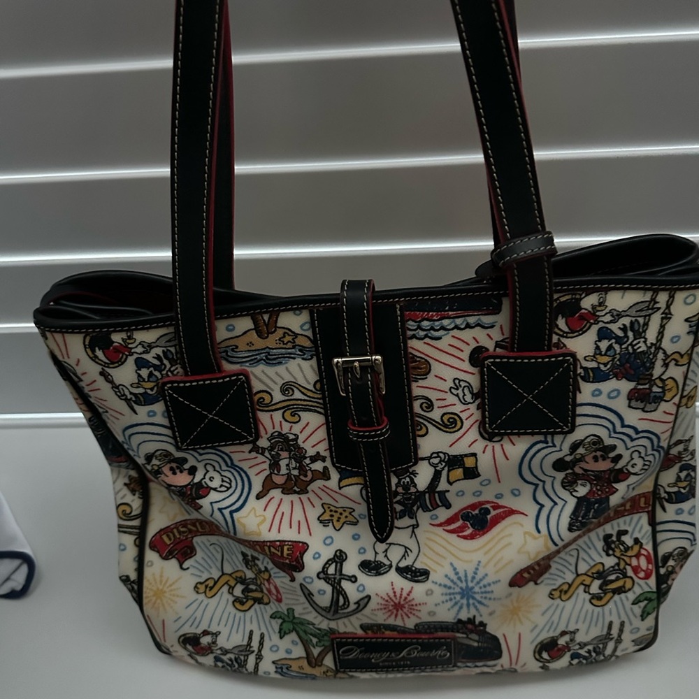 Dooney & Bourke Disney Themed Black and White Tote